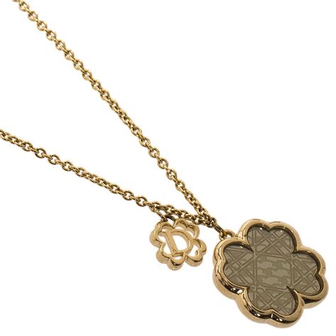 pure gold dior|gold Dior necklace.